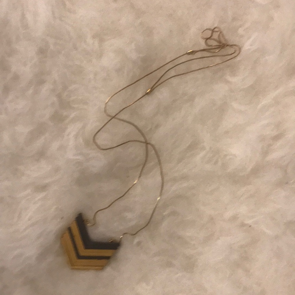 Madewell adjustable arrowstack necklace